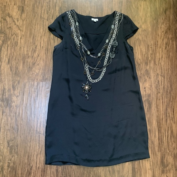 Foley + Corinna designer silk jewels dress